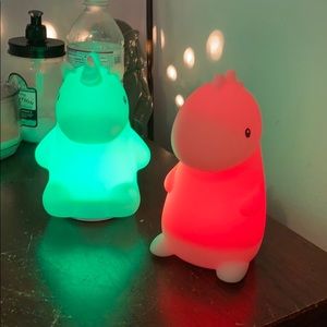 TIKTOK DINO & UNICORN NIGHT LIGHTS -
